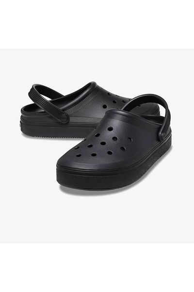Crocs Off Court Clog Unisex Black Edition Slippers 208371