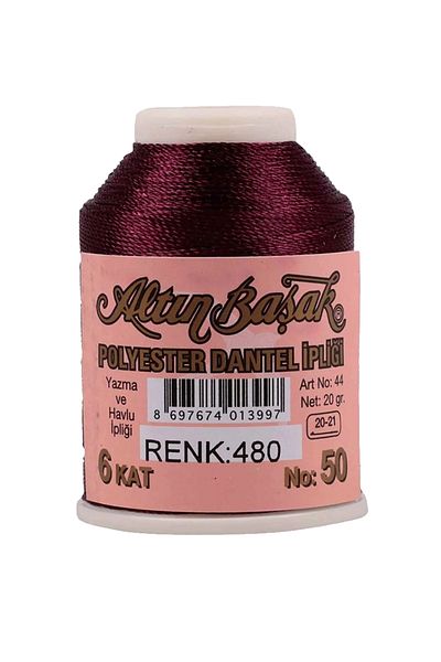 NEZADE STORE Altınbaşak Needlework and Lace Thread 20 Gr - Royaleks - No: 480