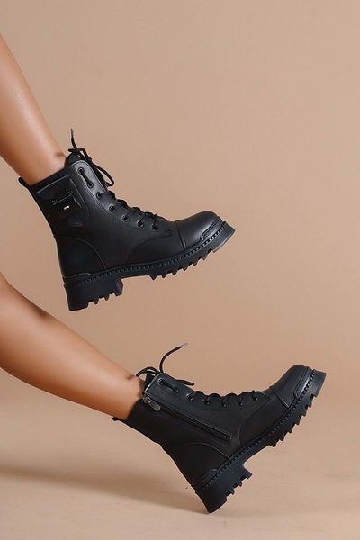 Kids Club Shoes Feles Bag Γυναικείες Μπότες χαμηλού κοψίματος ΜΑΥΡΟ