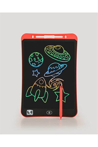 lets be child تابلت رسم رقمي إل سي دي أحمر 10 بوصة