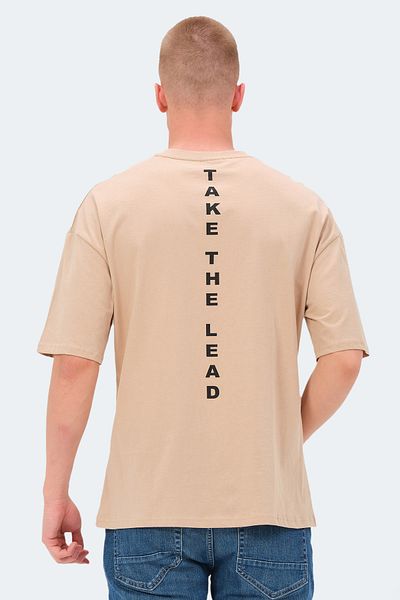 Slazenger Venetia I Beige Men's T-Shirt