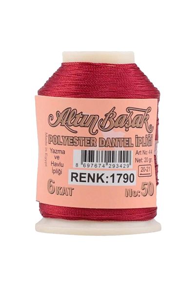 NEZADE STORE Altınbaşak Needlework and Lace Thread 20 Gr - Royaleks - No: 1790