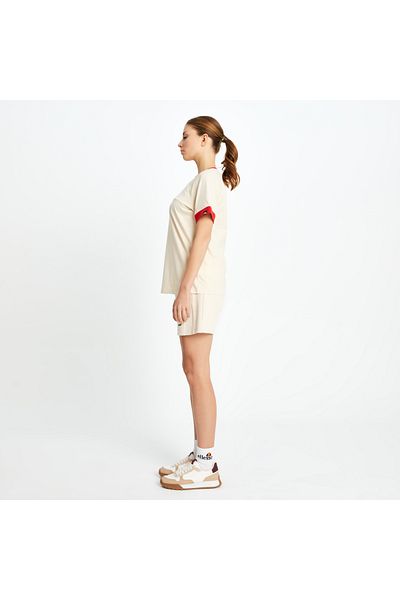 Ellesse تي شيرت نسائي بيج Ef145-Beige