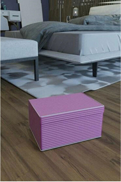 Epilons 10 قطع - صندوق تنظيم متعدد الأغراض تحت السرير، منظم بخطاف وحلقة، 19 سم × 40 سم × 50 سم