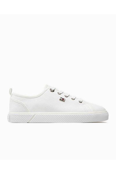 Tommy Hilfiger Canvas Low Top Shoes - Comfortable and Stylish