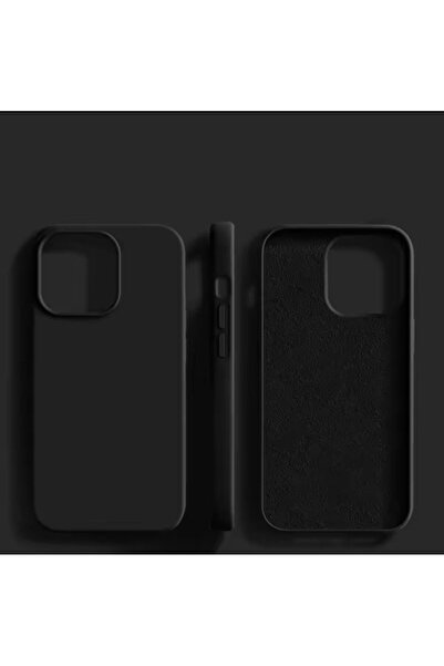 BRUNTOO Apple Iphone 12/12 Pro Lansman Kılıf Içi Kadife Dişi Silikon Kapak Si...