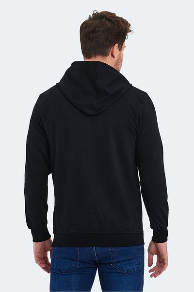 Slazenger Мъжки черен суитшърт - Onca