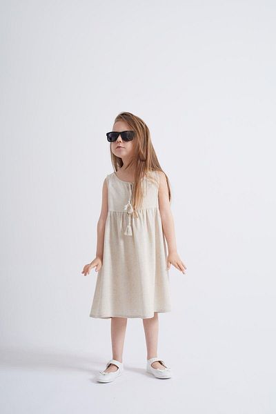 Oliven The Kid Rochie Bej In pentru Fata - Dantela