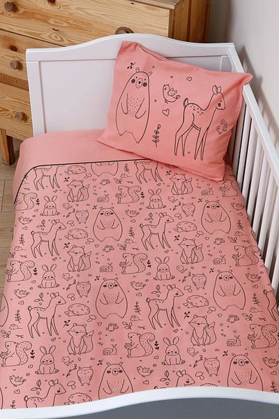 Tuğba Kuğu Linen Duvet Cover Set - Baby Size (100X150)