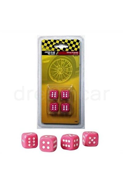 Dreamcar Pembe Zar Sibop Kapağı 4'lü Set 8010109