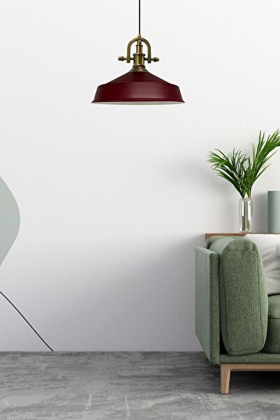 Bamyum Asaletli Vişne Çürüğü Tekli Avize Gemici Eskitme Başlık Retro Sarkıt Lamba Restoran Salon Aydınlatma