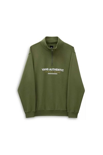 Vans Πράσινο φούτερ Sport Hafl Zip