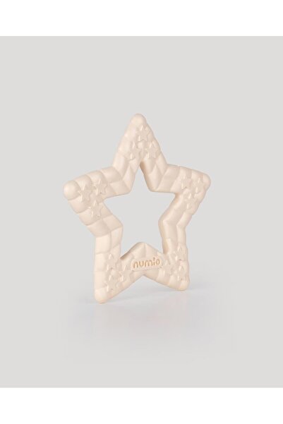 lets be child Yıldız Desenli Bebek Diş Kaşıyıcı Bej