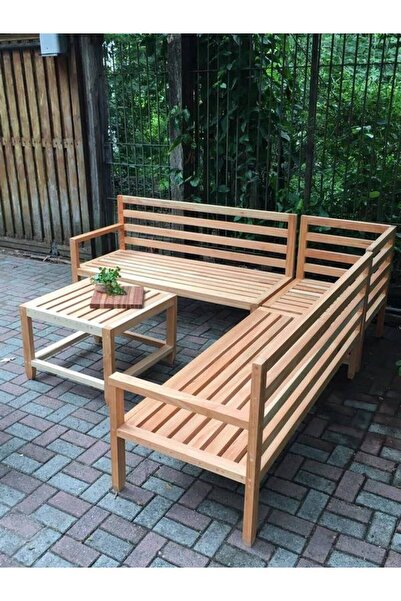 ElaWoodWorking Bahçe /Balkon/Teras oturma Takımı
