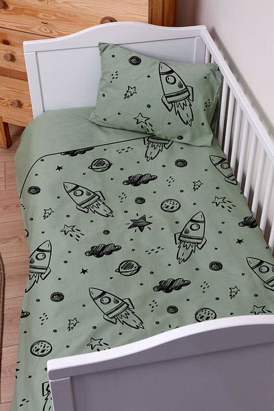 Tuğba Kuğu Linen Duvet Cover Set - Baby Size (100X150)