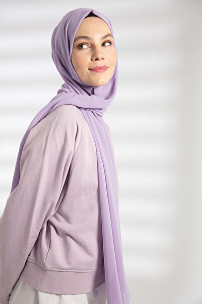 PURESCARFS Şifon Şal - Lila