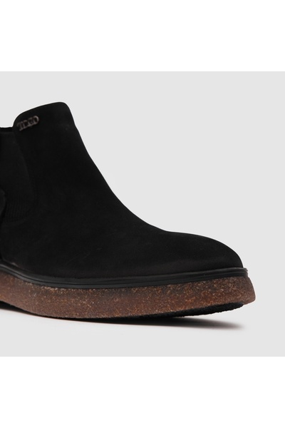 TOGO Siyah Hakiki Deri Erkek Chelsea Bot [052243]