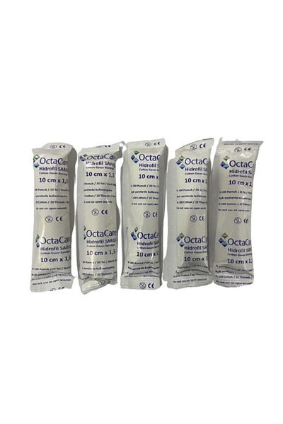 Octacare Hydrophilic Bandage Cloth 10 Cm X 1.5 M 10 Pieces