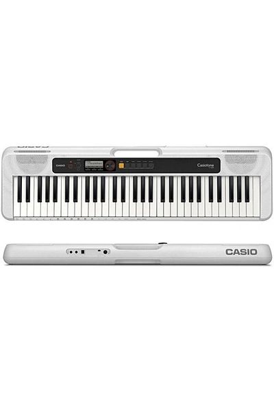 Casio Tone Ct-s200wec2 - نسيج عضوي أبيض