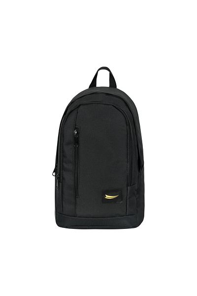 LiderGlobal Plain Sports Backpack Black