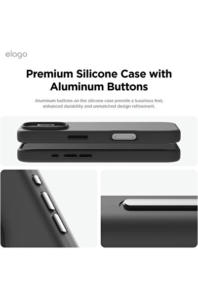 m.tk moveteck İphone 16 Pro Max Uyumlu Lansman Magsafe Şarj Özellikli Yumuşak Mat Renkli Hassas Butonlu içi Kadife