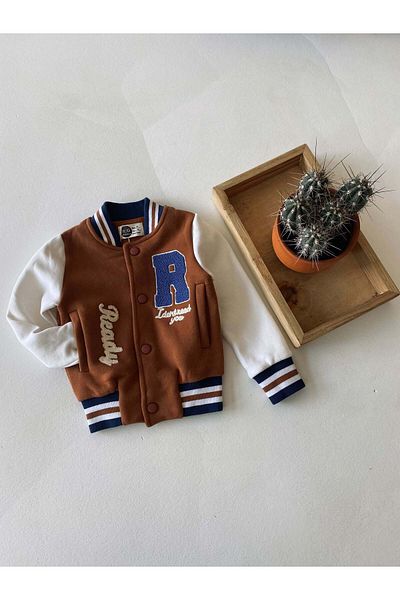 rg kidsstore Бродирано колежанско яке за деца
