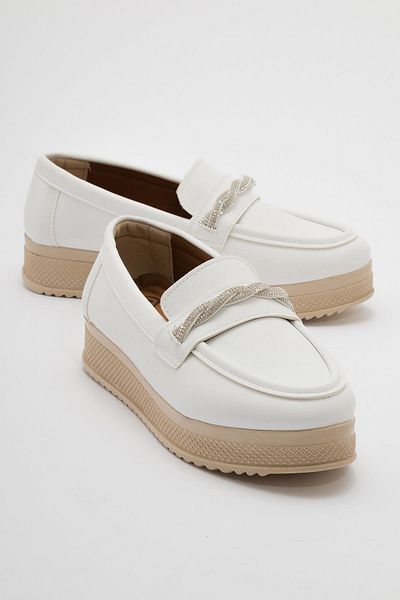 Ccway Pantofi Casual dama PIELE ALBA