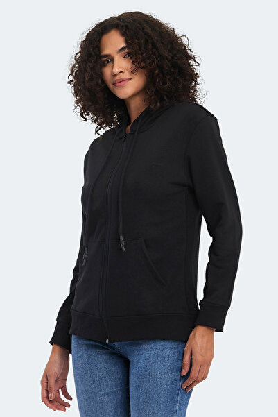 Slazenger KOLLEEN I Kadın  Siyah Sweatshirt