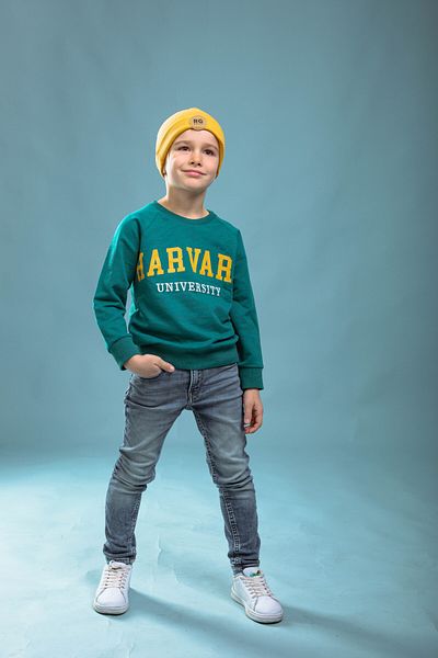 rg kidsstore Унисекс детски суитшърт - с щампа и бродерия