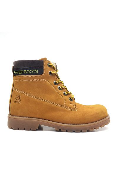 Rakerplus Παιδικές μπότες Unisex με φερμουάρ από γνήσιο δέρμα Neeson