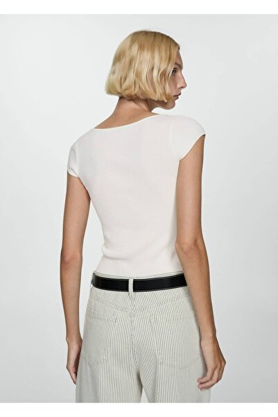 MANGO Woman Ribana Triko Kazak