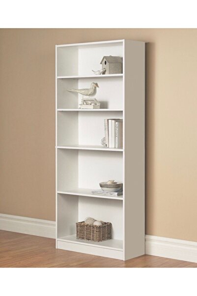 Sözer Mobilya Simple 5 Raflı Modern Kitaplık