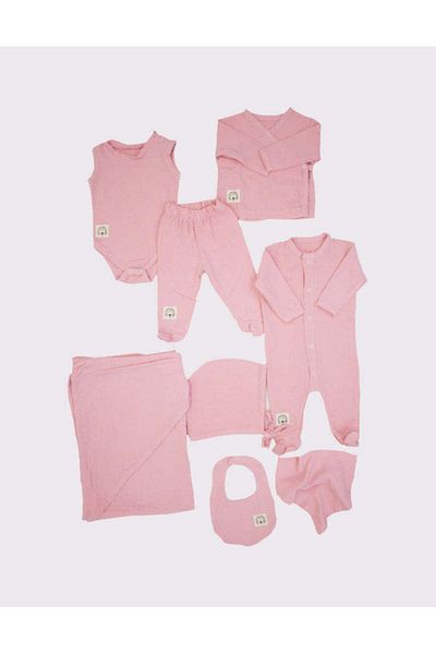 rg kidsstore 10 Piece Muslin Baby Set - Newborn