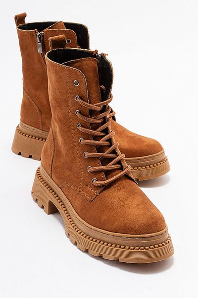 Ccway Дамски бойни ботуши с неплъзгаща се подметка TABA SUEDE