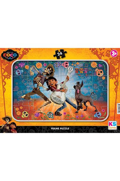 Ks Games Ks Frame Puzzle Coco 24 Worker Co-704