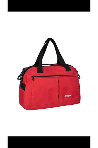 Genel Markalar Fonksiyonlu Spor Çantası Büyük Boy El Valizi Kırmızı