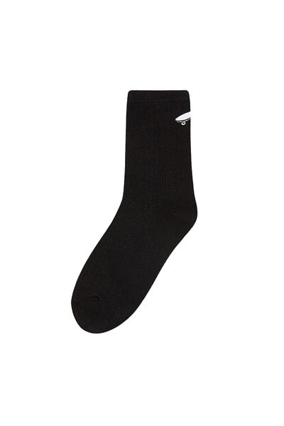 Vans Дамски черни чорапи Wm Kickin It Crew Sock 6.5-10 1pk