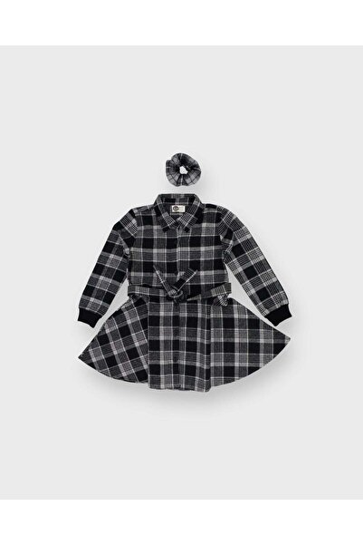 rg kidsstore Молода дівчина-дроворубка, сорочка та шпилька - на ґудзиках