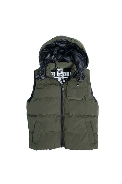 rg kidsstore Детска зимна лъскава жилетка с високо качество