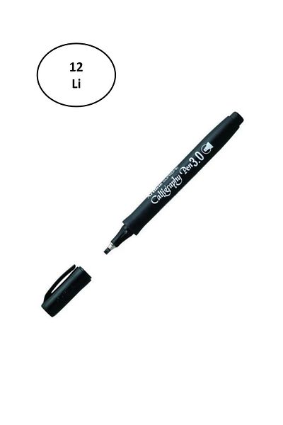 Rasanet Artline supreme calligraphy pen 3.0 black 12-pack