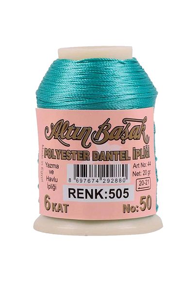 NEZADE STORE Altınbaşak Oya Ve Lace Floss 20 Gr - Royaleks - No: 505