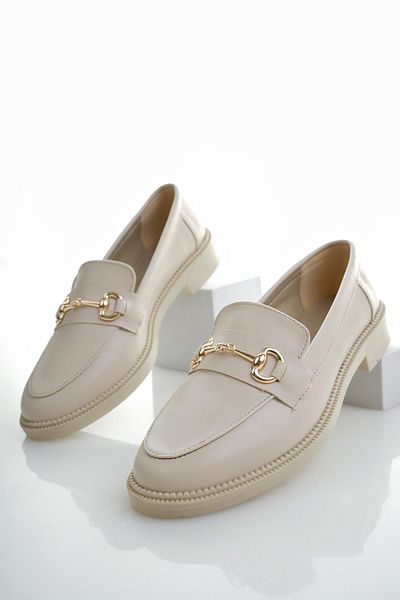 MUGGO Sussie Guaranteed Metal Buckle Women's Loafer Casual Shoes