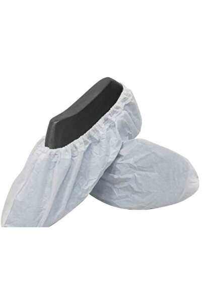 WLOPAK - غطاء علوي أبيض غير منسوج للاستعمال مرة واحدة، 1000 قطعة (500 زوجًا)