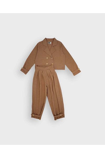 rg kidsstore Linen Youth Jacket and Trousers Set