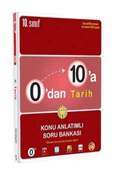 Destek 10.SINIF 0 DAN 10 A TARİH KONU ANLATIMLI SORU BANKASI - TONGUÇ