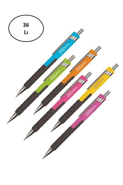 Mu Art Gıpta Versatil Pen Kipling 0.7 mm Neon 6 Colors 36 Pcs
