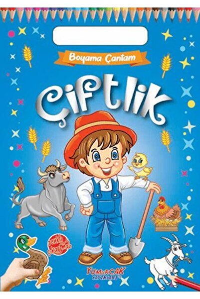 Yumurcak Yayınları Yumurcak Boyama Çantam - Çiftlik