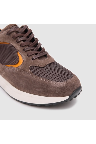 TOGO Vizon Turuncu Premium Deri Erkek Sneaker Ayakkabı [052124]