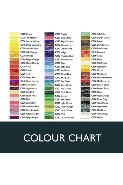 Derwent Coloursoft 72'li Kuru Boya Kalem Seti / 0701029
