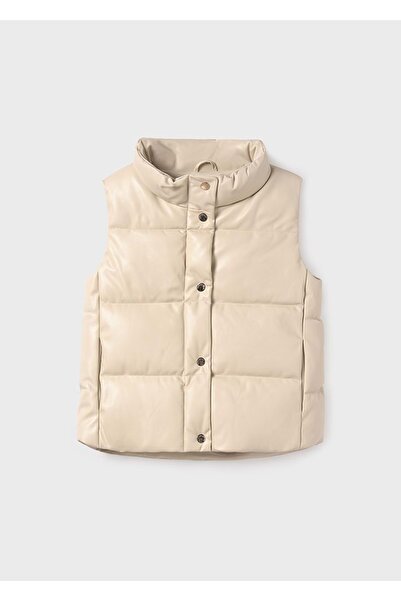 MAYORAL Girl's Vest Cream